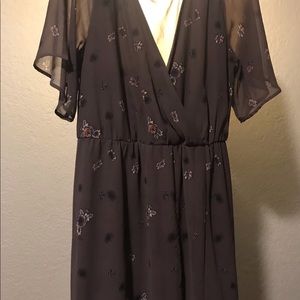 Pretty sheer spring dress